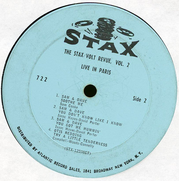 The Stax / Volt Revue Volume 2  Live In Paris - secondary