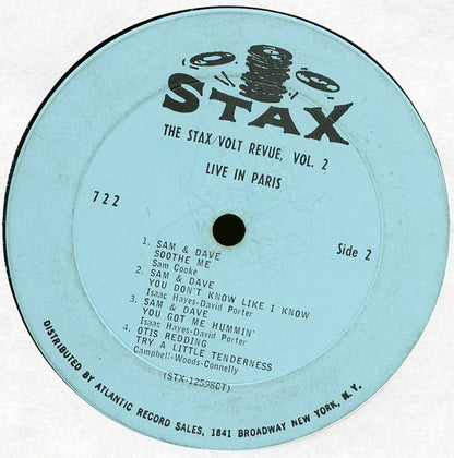 The Stax / Volt Revue Volume 2  Live In Paris - secondary