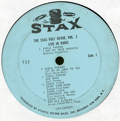 The Stax / Volt Revue Volume 2  Live In Paris - secondary