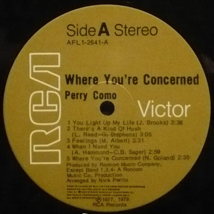 Where You're Concerned - secondary