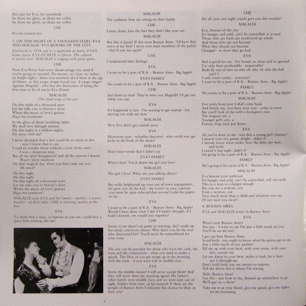 Andrew Lloyd Webber, Tim Rice - Evita: Premiere American Recording