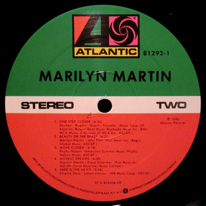 Marilyn Martin - secondary