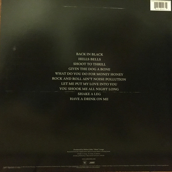 Back In Black - secondary