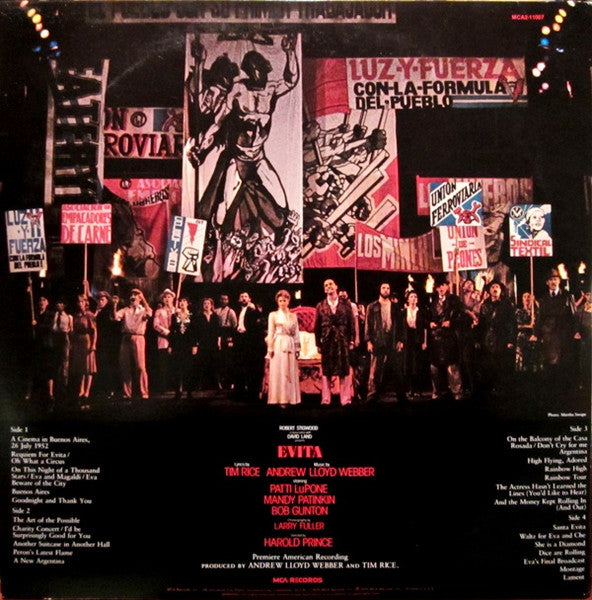 Evita: Premiere American Recording - secondary