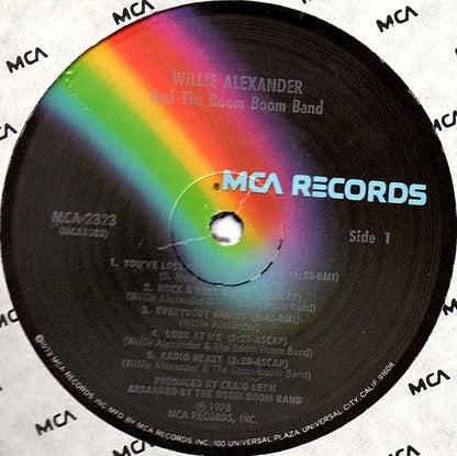 Willie Alexander And The Boom Boom Band - secondary