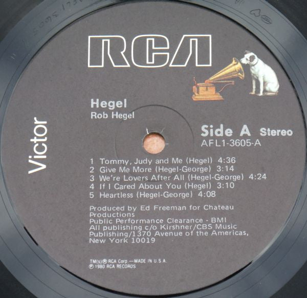 Rob Hegel - Hegel