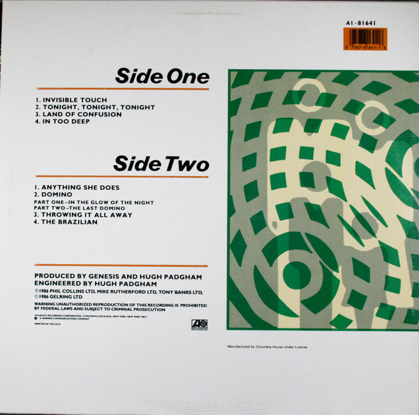 Invisible Touch - secondary