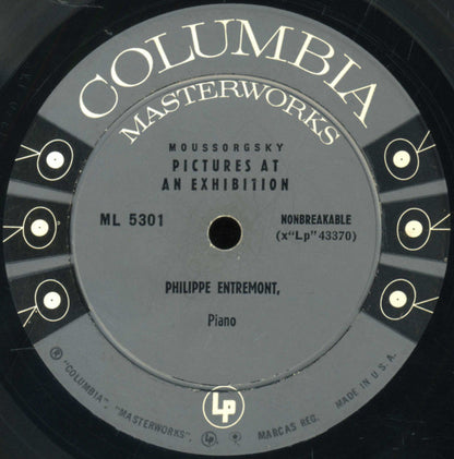 Concerto For Piano And Orchestra In A Minor, Op. 16 / Pictures At An Exhibition - secondary