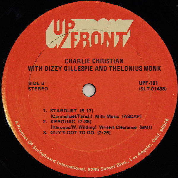 Charlie Christian With Dizzy Gillespie & Thelonius Monk - secondary