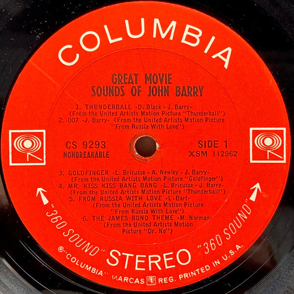John Barry - Great Movie Sounds Of John Barry