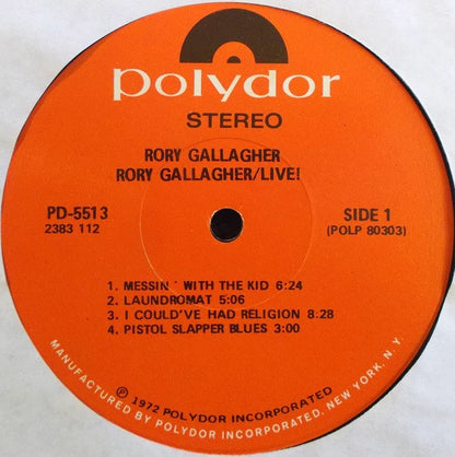 Rory Gallagher Live! - secondary