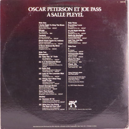 Oscar Peterson Et Joe Pass À La Salle Pleyel - secondary