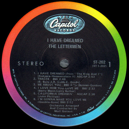 I Have Dreamed - secondary