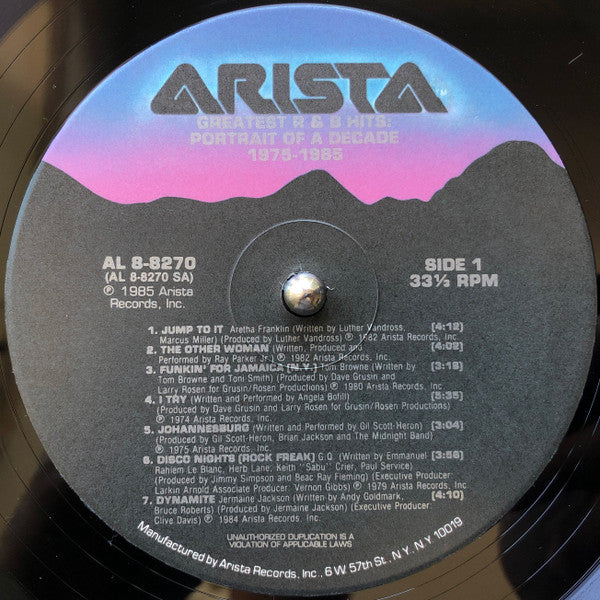 Greatest R&B Hits: Portrait Of A Decade - secondary