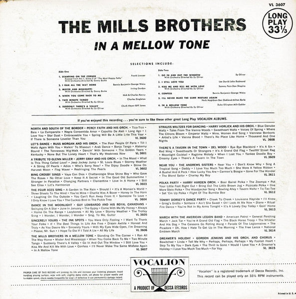 In A Mellow Tone - secondary