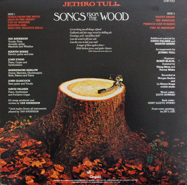 Songs From The Wood - secondary