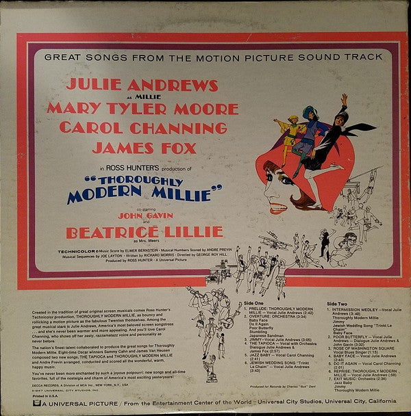 Various - Thoroughly Modern Millie (The Original Sound Track Album)