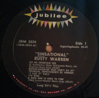 Rusty Warren - Sinsational