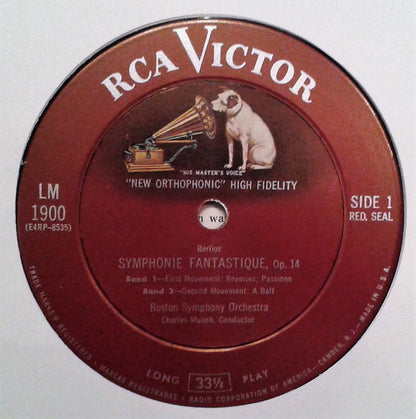 Hector Berlioz, Charles Munch, Boston Symphony Orchestra - Symphonie Fantastique
