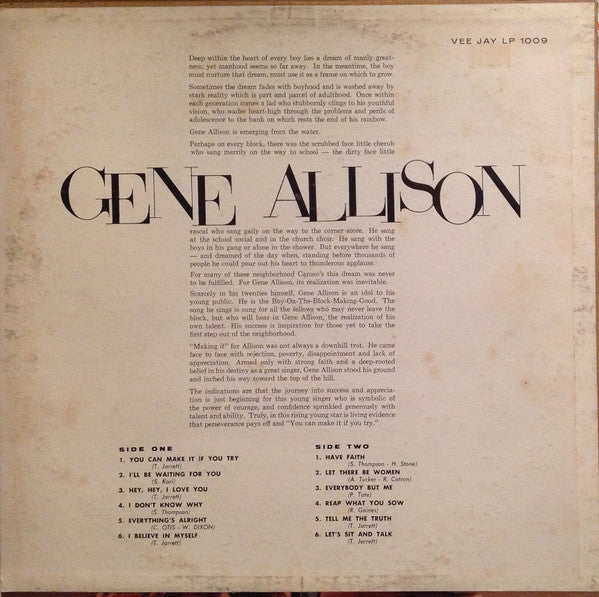 Gene Allison - Gene Allison