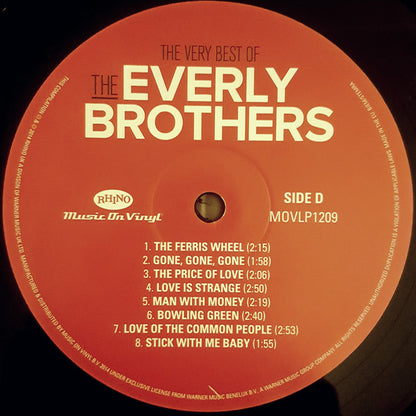The Very Best Of The Everly Brothers - secondary