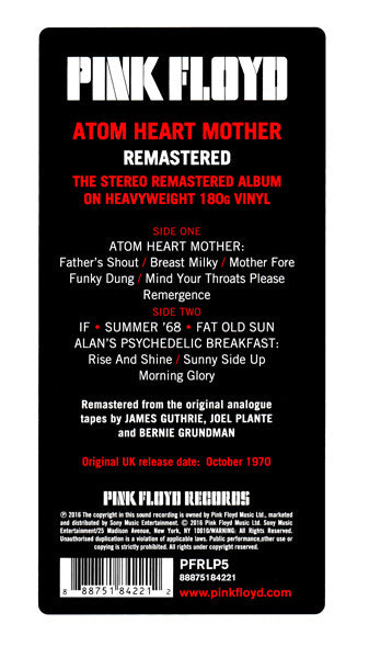 Atom Heart Mother - secondary