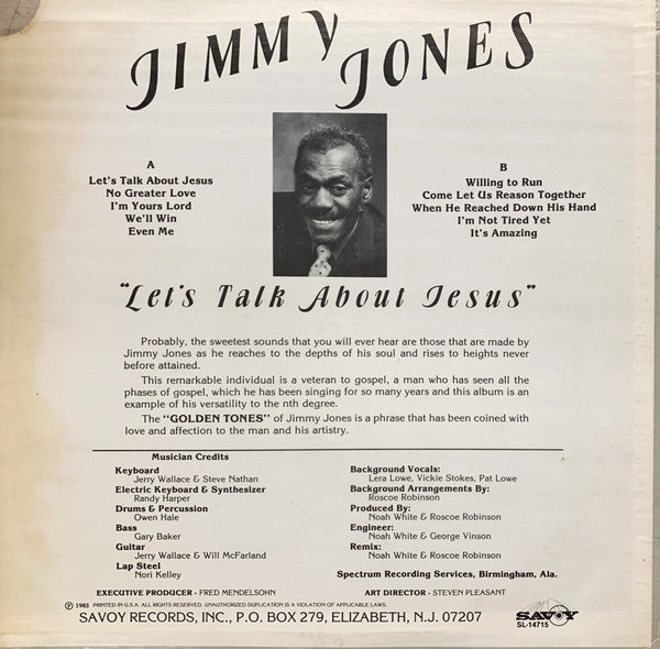 Let's Talk About Jesus - secondary