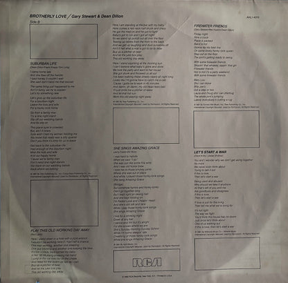 Gary Stewart, Dean Dillon - Brotherly Love