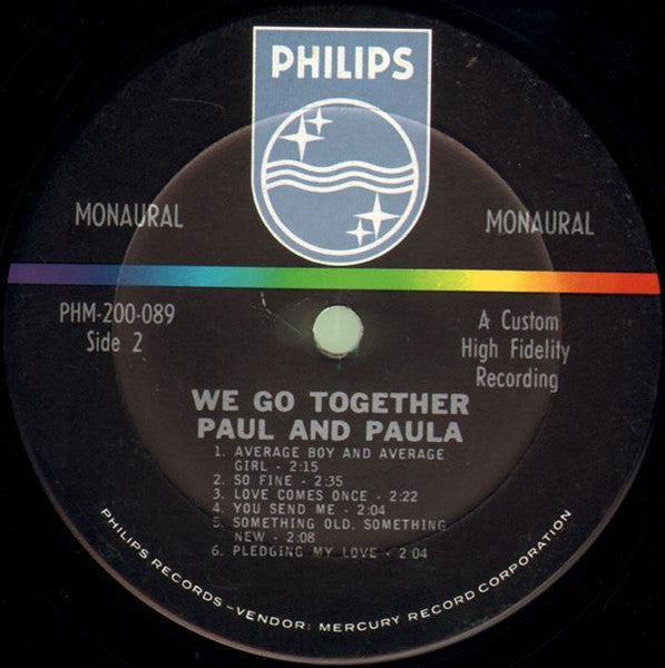 Paul & Paula - We Go Together