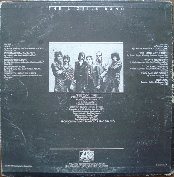 The J. Geils Band - secondary