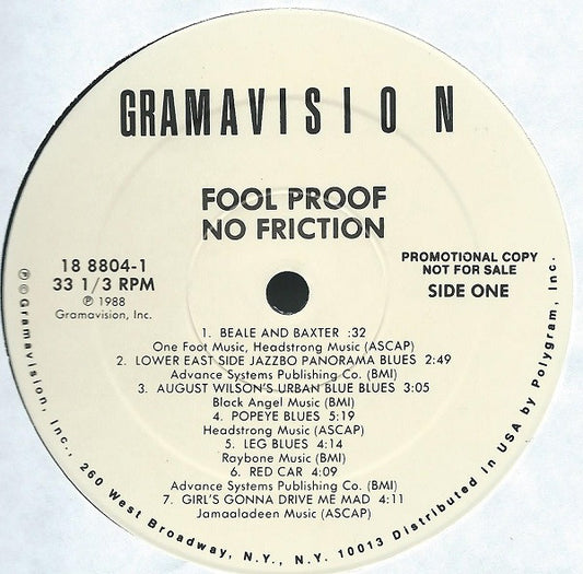 No Friction - secondary