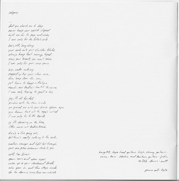 Bon Iver, Bon Iver - secondary