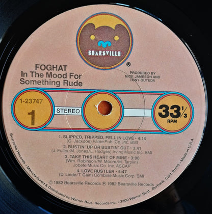 Foghat - In The Mood For Something Rude