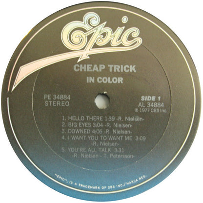 Cheap Trick - In Color