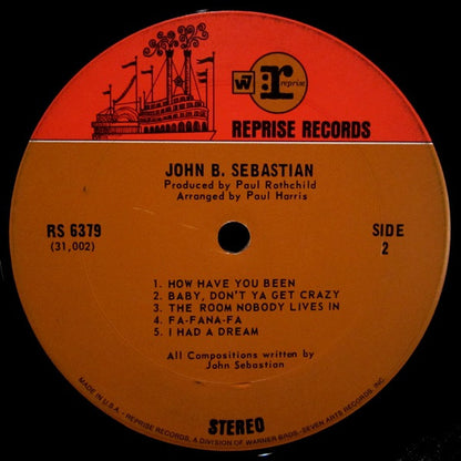 John B. Sebastian - secondary