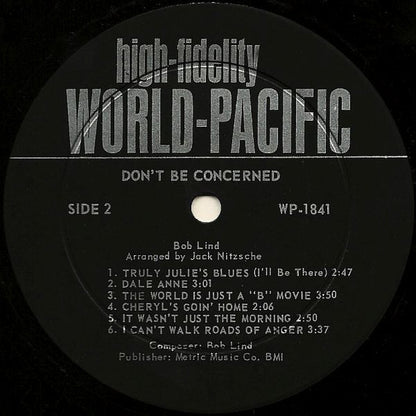 Bob Lind - Don't Be Concerned