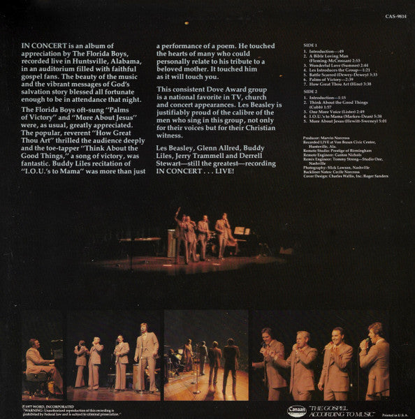 In Concert...Live - secondary