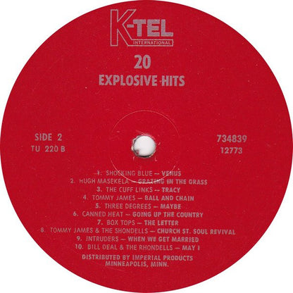 20 Explosive Hits - secondary
