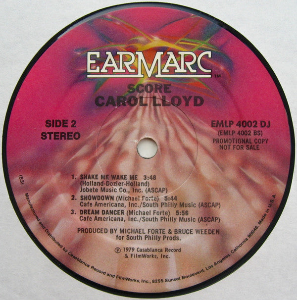 Carol Lloyd - Score