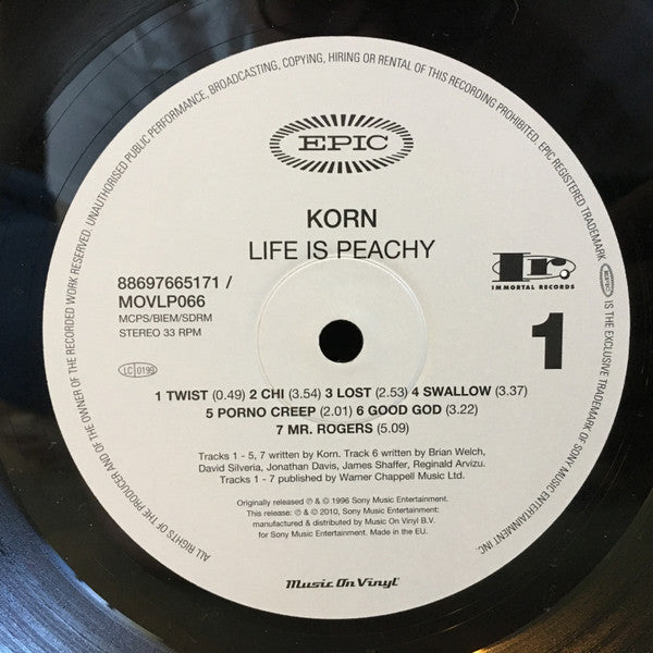 Life Is Peachy - secondary