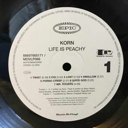 Life Is Peachy - secondary