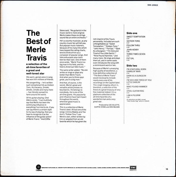 Merle Travis - The Best Of Merle Travis