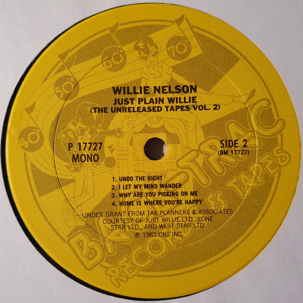Willie Nelson - Just Plain Willie - The Unreleased Tapes Volume 2