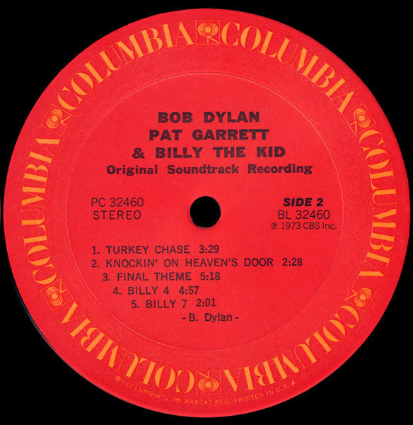 Bob Dylan - Pat Garrett & Billy The Kid (Original Soundtrack Recording)
