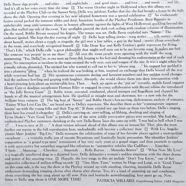 One More Time! Recorded Live At The Playboy Club - secondary