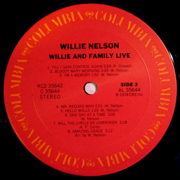 Willie And Family Live - secondary