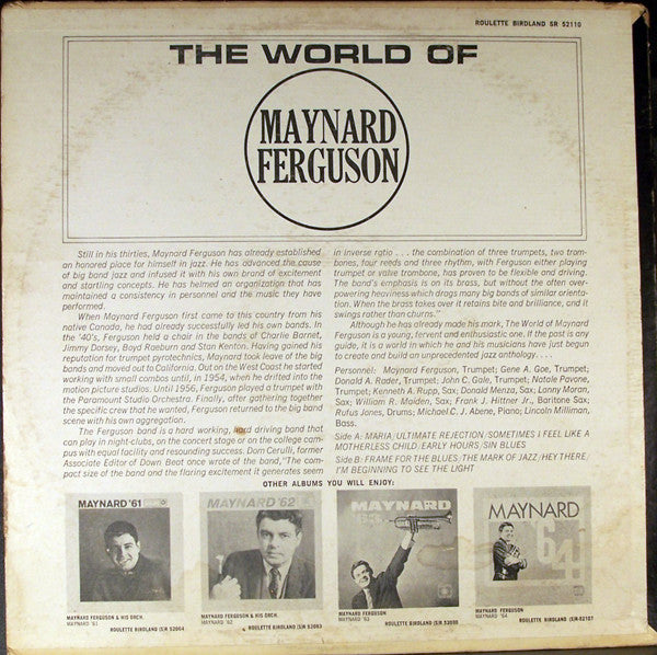 The World Of Maynard Ferguson - secondary