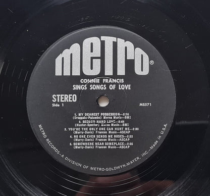 Connie Francis - Sings Songs Of Love