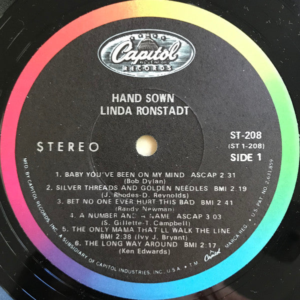 Linda Ronstadt - Hand Sown... Home Grown
