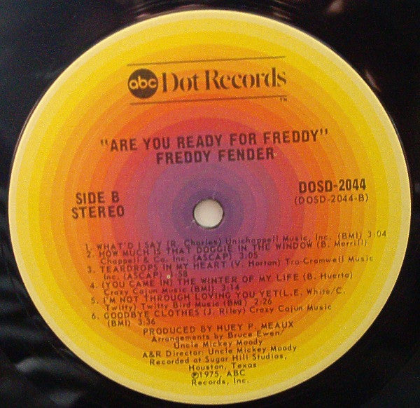 Freddy Fender - Are You Ready For Freddy